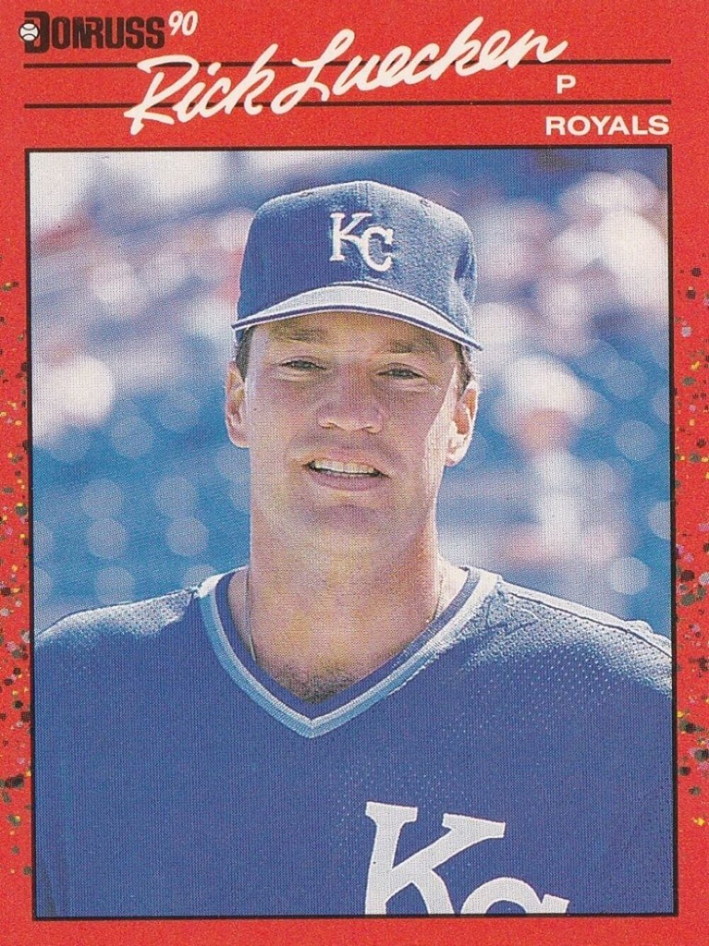 Rick Luecken - Donruss 90 Baseball Card